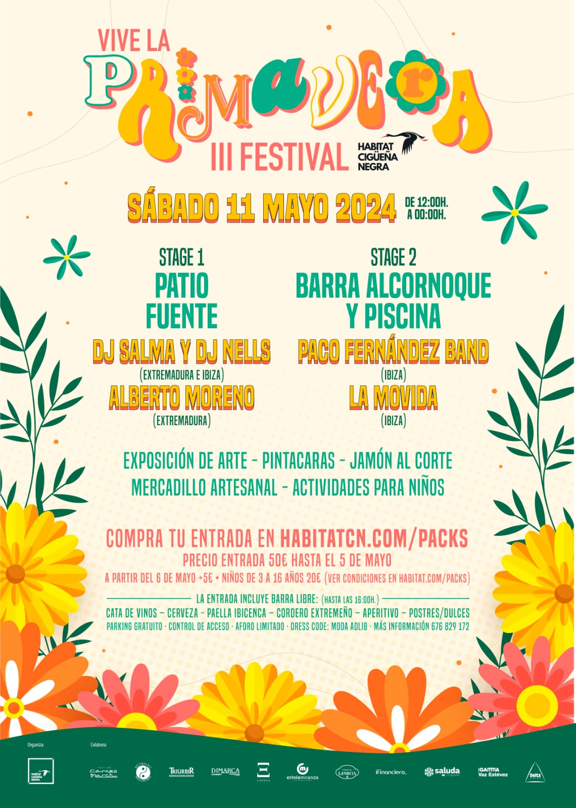III Festival Hábitat Cigüeña Negra -Vive la Primavera! (entrada completa)